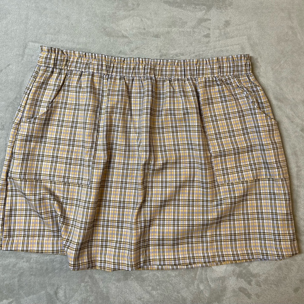 A Beautiful Soul Plaid Skirt